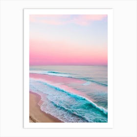 Boracay Beach, Philippines Pink Photography 1 Art Print
