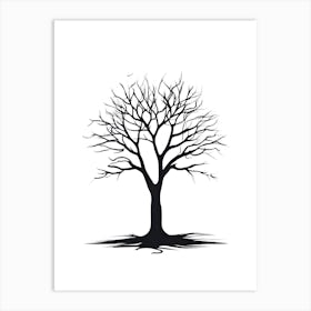 Bare Tree 6 Art Print