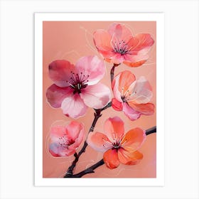 Cherry Blossoms 4 Art Print