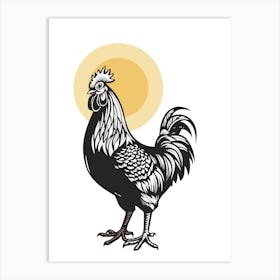 Rooster 1 Art Print