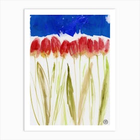 Red Tulips Art Print