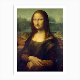Mona Lisa 9 Art Print