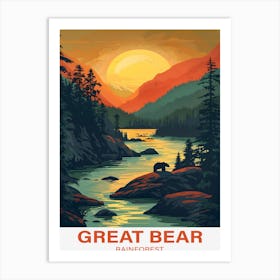 Great Bear Rainforest Art Print