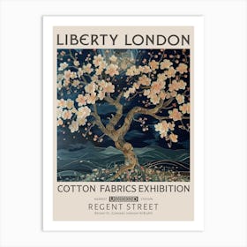 Liberty London Print William Morris Textiles Cherry Tree Art Print