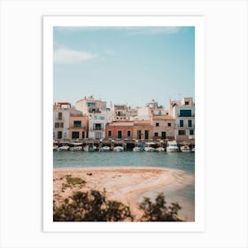 Mallorca Port | Spanish houses on the Balearic islands Art Print