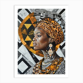 African Woman 107 Art Print