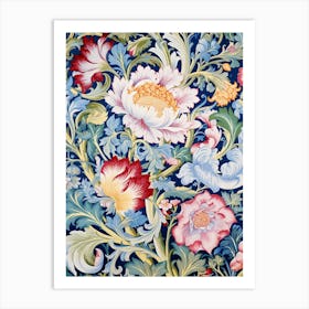 William Morris Floral 3 Art Print