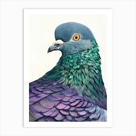 Pigeon 13 Art Print