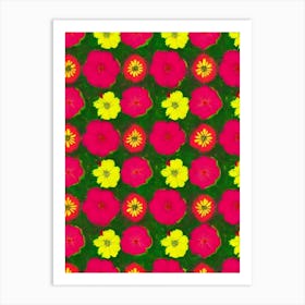 Hibiscus Andy Warhol Flower Art Print