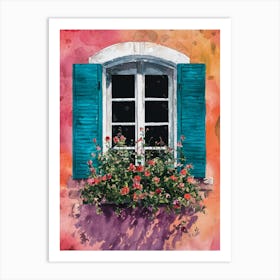 Window Box Art Print