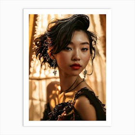 Asian Beauty 3 Art Print