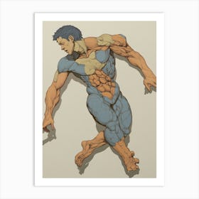 Strong Man Art Print