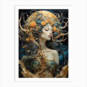 Mermaid 1 Art Print