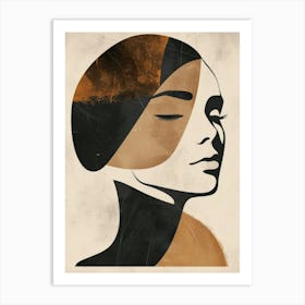 Portrait Of A Woman 446 Art Print