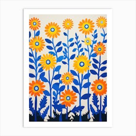 Daisies 3 Art Print