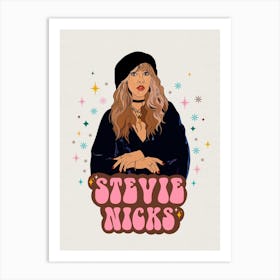 Stevie Nicks Fleetwood Mac Art Print