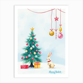 Merry Christmas Art Print