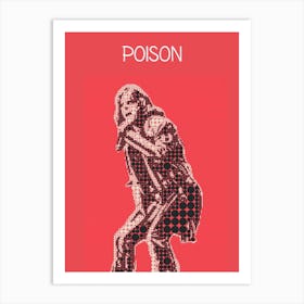Poison Alice Cooper Art Print