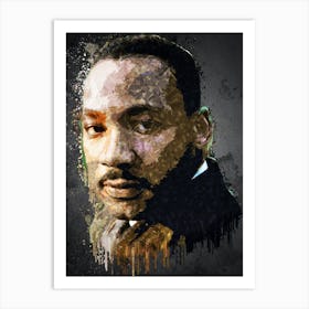 Martin Luther King, Jr 1 Art Print