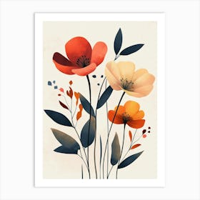 Poppies 74 Art Print