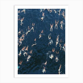 Swimming Art Print