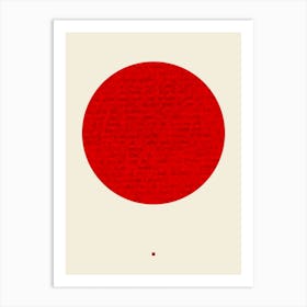 THE CIRCLE N°06 1 Art Print