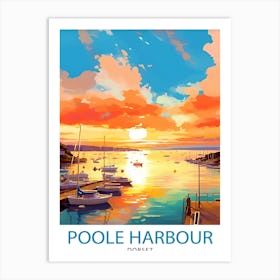 Poole HarbourTravel Poster Art Print