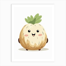 Friendly Kids Potato Art Print