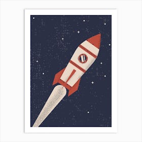 Space Travel Art Print