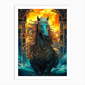 Equus 2 Art Print