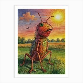 Grasshopper Art Print