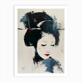 Geisha Art Print