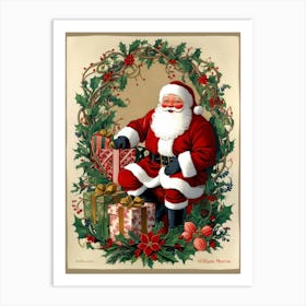 Santa Claus 1 Art Print