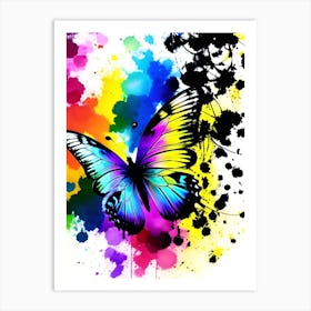 Colorful Butterfly 2 Art Print