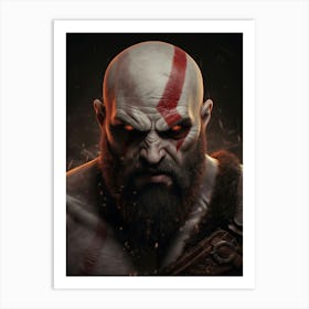 God Of War 9 Art Print