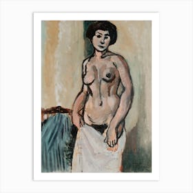 Nude Woman Art Print