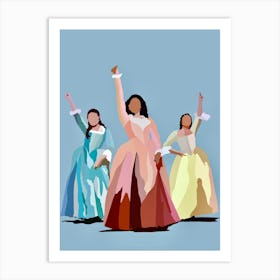 Hamilton Print | The Schuyler Sisters Print Art Print