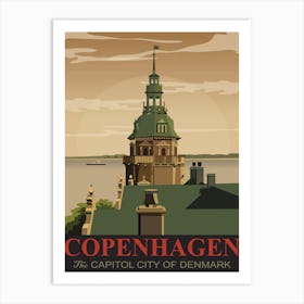 Denmark, Copenhagen Art Print