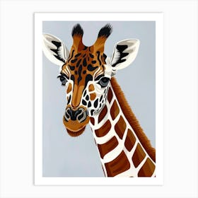 Giraffe 159 Art Print