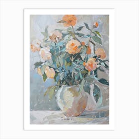 A World Of Flowers Marigold 2 Painting Art Print