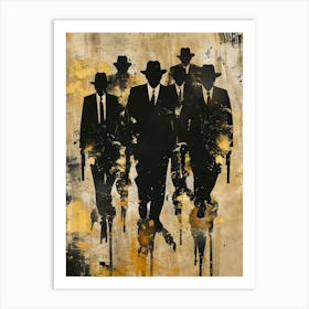 Gangsters Art Print