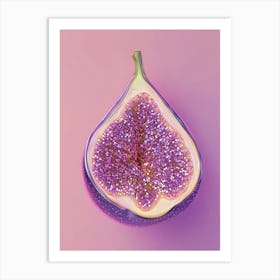 Fig Art Poster Trendy Aesthetic Art Food Kitchen Art Print