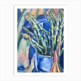 Asparagus 3 Classic vegetable Art Print