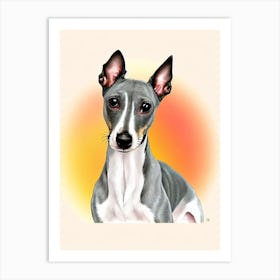 Italian Greyhound Illustration Dog Art Print