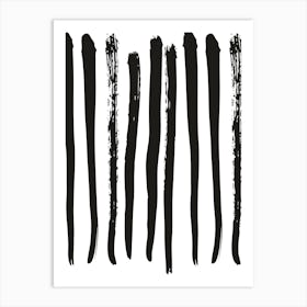 Brush Strokes 1 Art Print