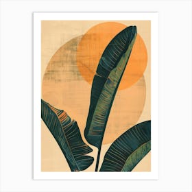 Banana Leaf 3 Art Print