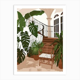 Tropical Garden 19 Art Print