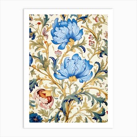 Floral Pattern 42 Art Print