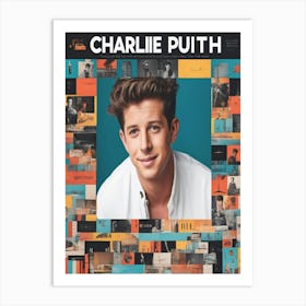 Charlie Puth 5 Art Print