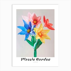 Dreamy Inflatable Flowers Poster Passionflower Art Print